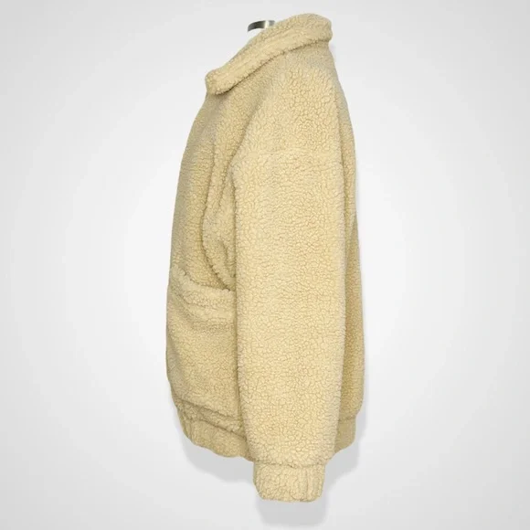 I.AM.GIA. Pixie Oversized Sherpa Teddy Coat - Camel - Picture 4 of 15